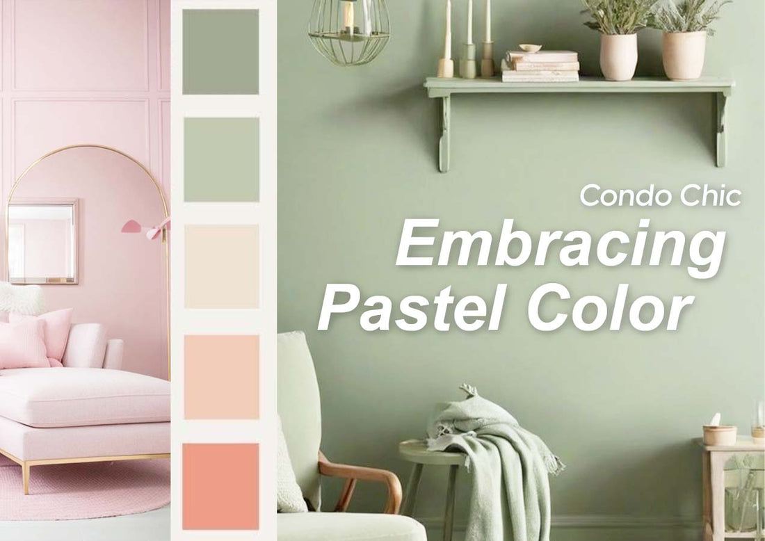 Condo Chic: Embracing Pastel Color Art for Stylish Living