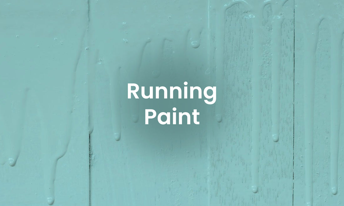 How to Fix Running Paint