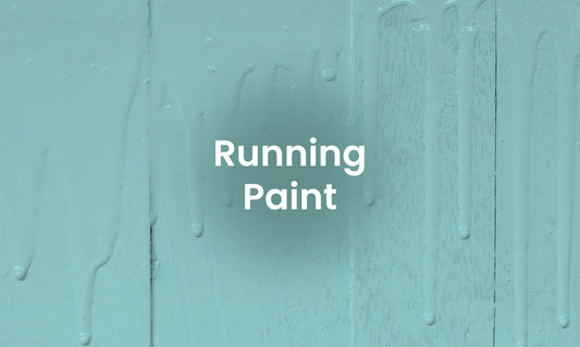 How to Fix Running Paint