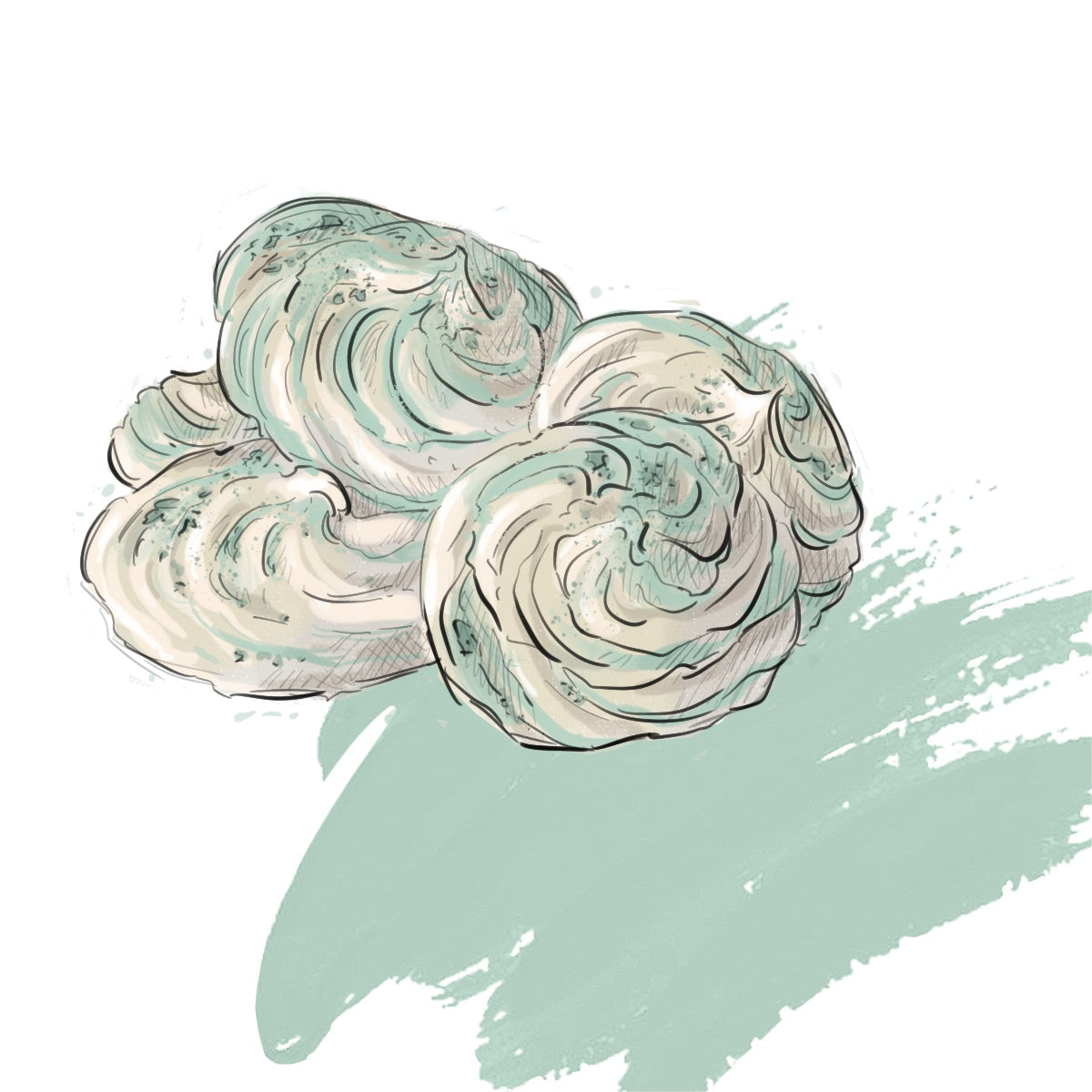 Pistachio Meringue