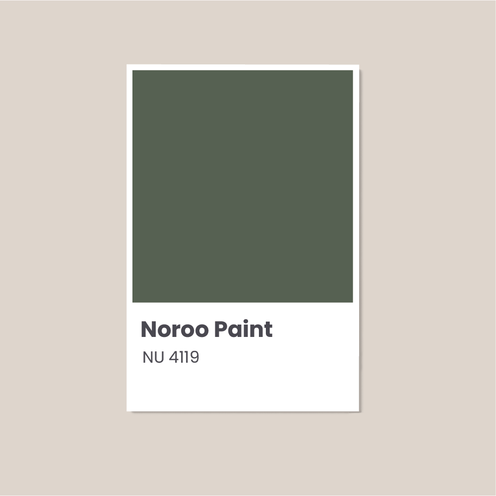 Green Seaweed Paint Color  by Noroo Paint Singapore