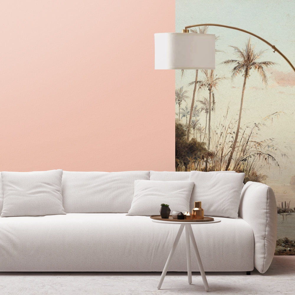 Pink pastel interior idea by Noroo Paint Singapore - Paint Store in Singapore - No. 1 Paint Brand From Korea