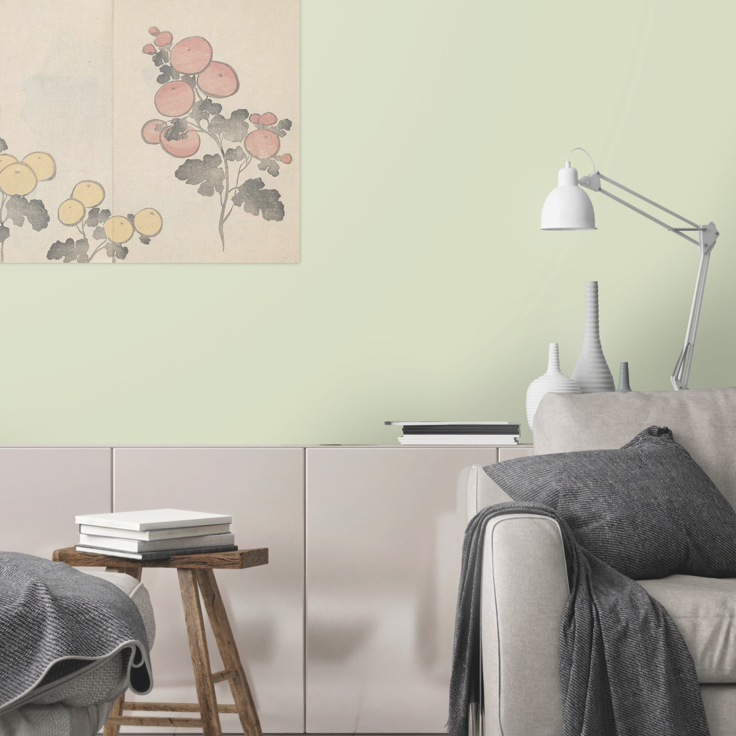 Green Lime Interior Idea by Noroo Paint Singapore