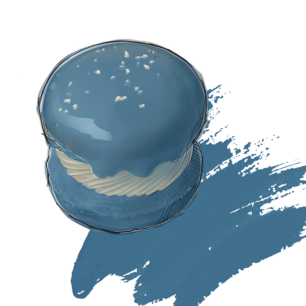 Blue paint color-blue macaroon-Noroo wall paint Singapore