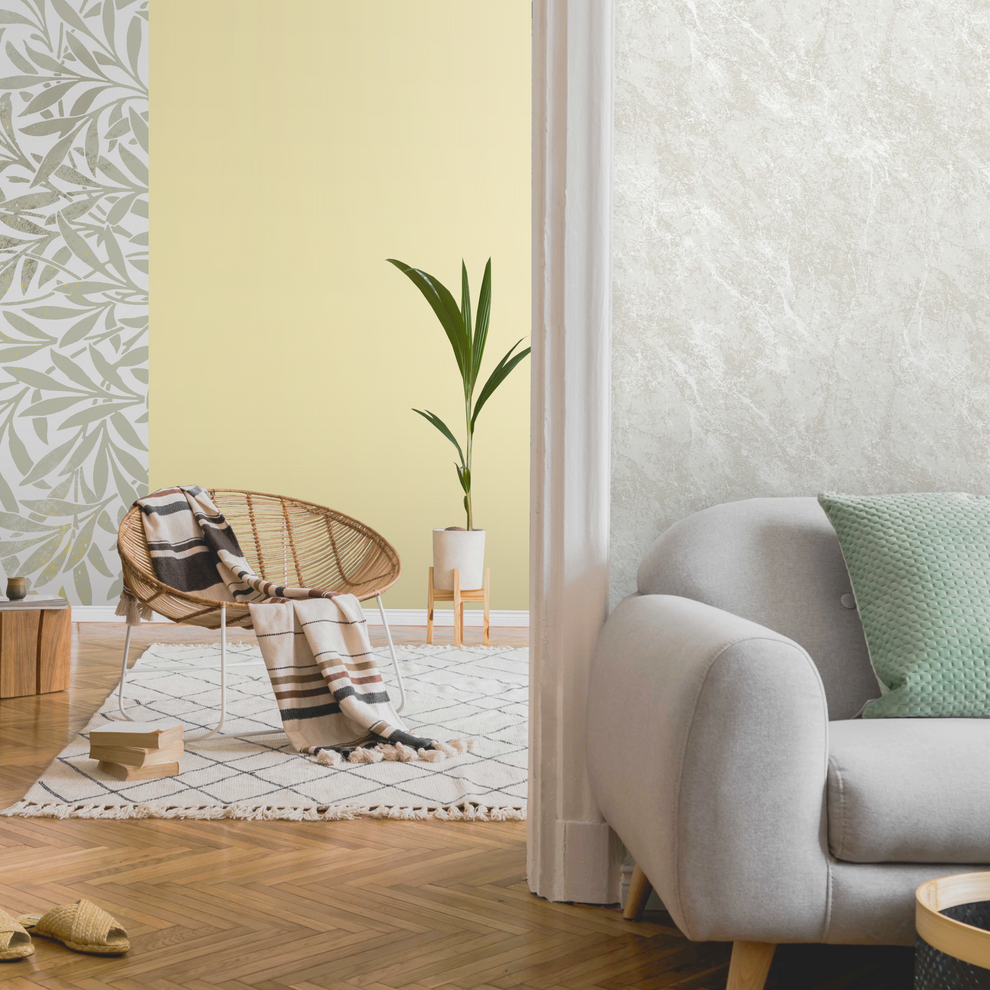 noroo wall paint singapore-yellow banana milk interior idea