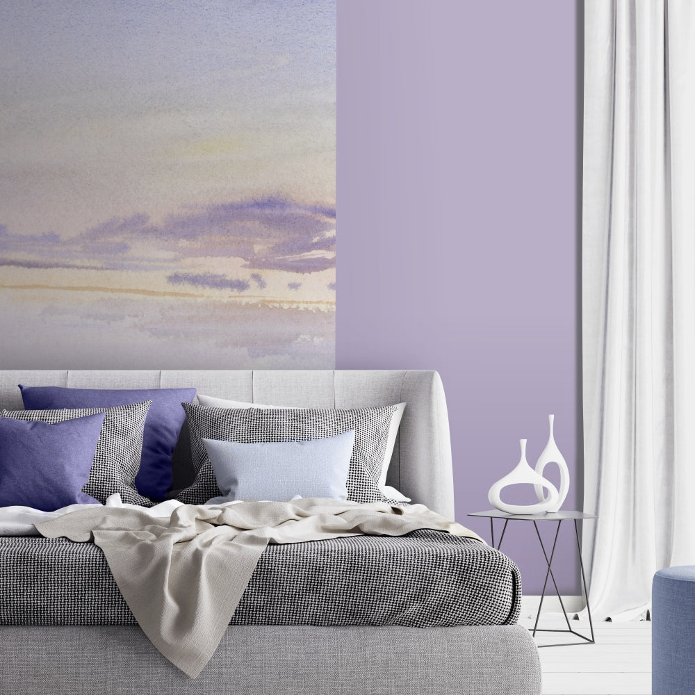 Interiore Paint Singapore Ideas - Pastel Purple Sugared Grapes Paint Color