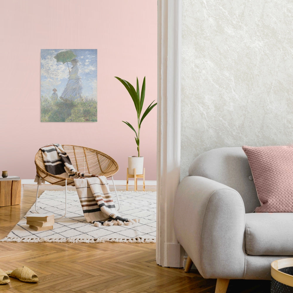 Interior / Exterior Wall Paint Ideas by Noroo Singapore in Pastel Pink Color - Strawberry Meringue Shades