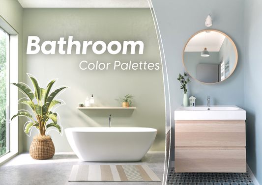 Relax and Unwind with These Calming Bathroom Color Palettes