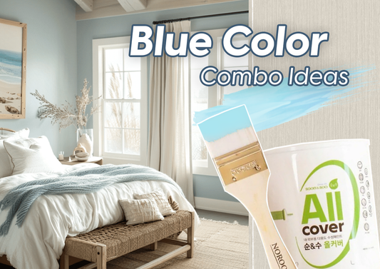 Blue Color Combinations Ideas for Bedroom Walls