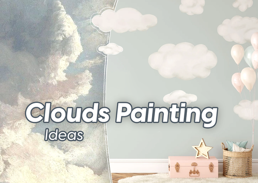 Abstract Cloud Painting Ideas to Inspire Your Bedroom Decorating
