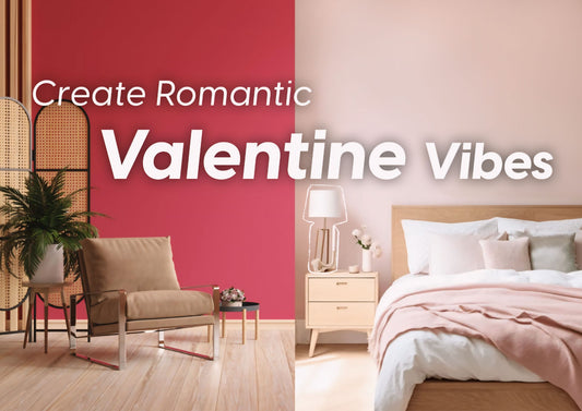rose pink paint colors for valentine