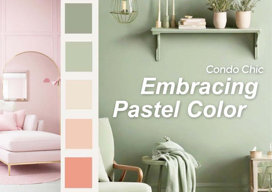 Condo Chic: Embracing Pastel Color Art for Stylish Living
