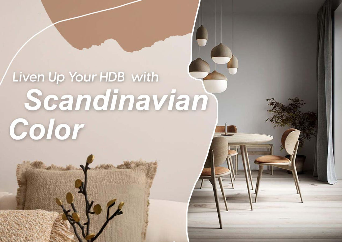 Scandinavian Colour Schemes to Liven Up Your HDB