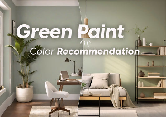green wall paint color inspiration