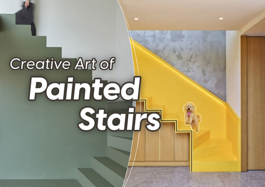 Art of Painted Stairs: Creative Design Ideas for a Unique Home Makeover