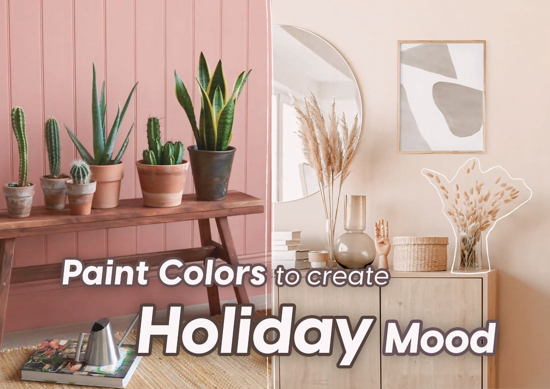 paint colors to create holiday mood