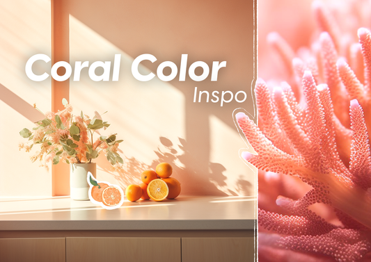 Coral Color Inspirations for a Summer Paradise Look Home