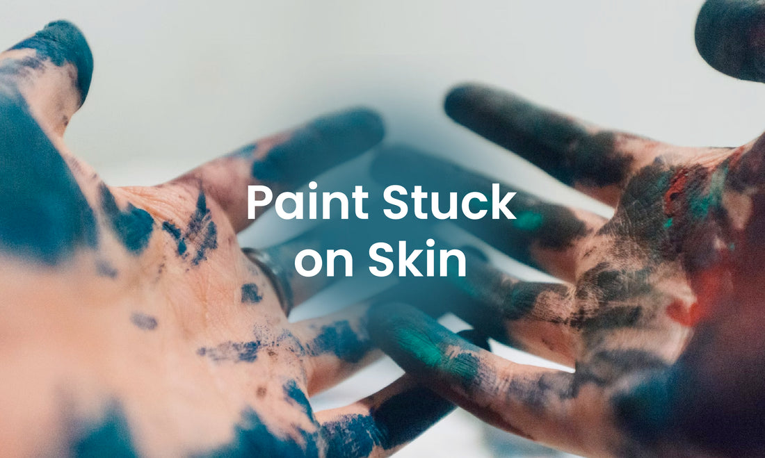 Is paint sticking to hands?