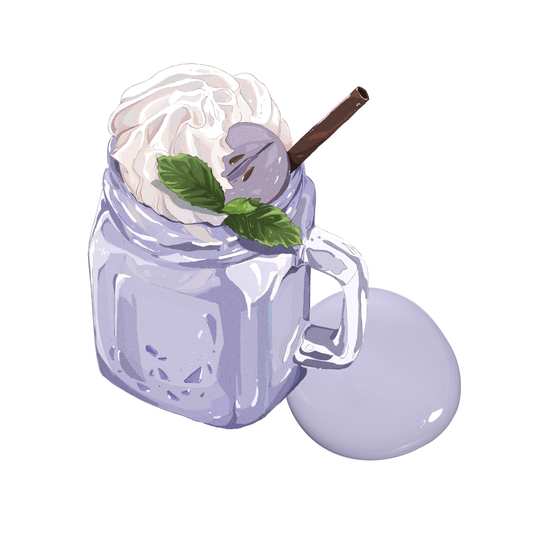 Grape Milkshake