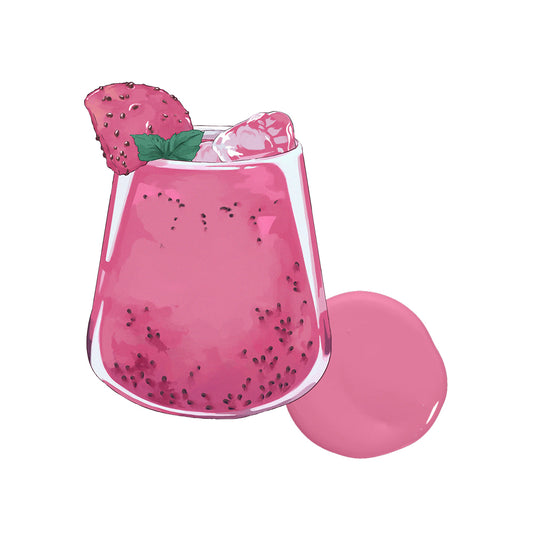Pink pitch pitaya paint color by Noroo Wall Paint Singapore - Odorless and Nontoxic Paint